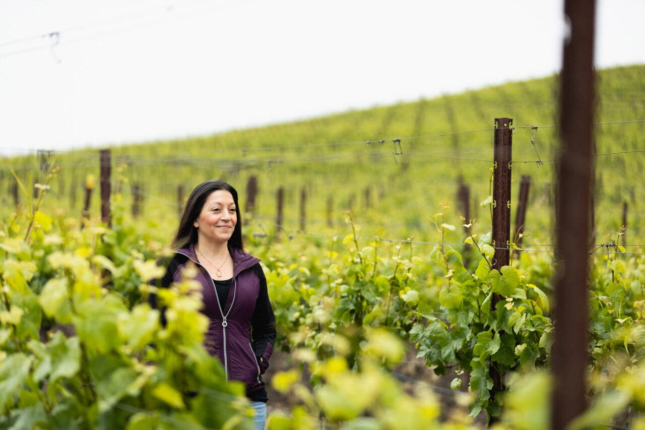 Theresa Heredia at Gary Farrell Winery