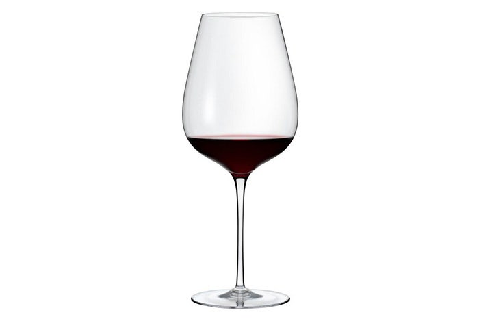 Wine Enthusiast Aria Cabernet Sauvignon Handblown Wine Glass