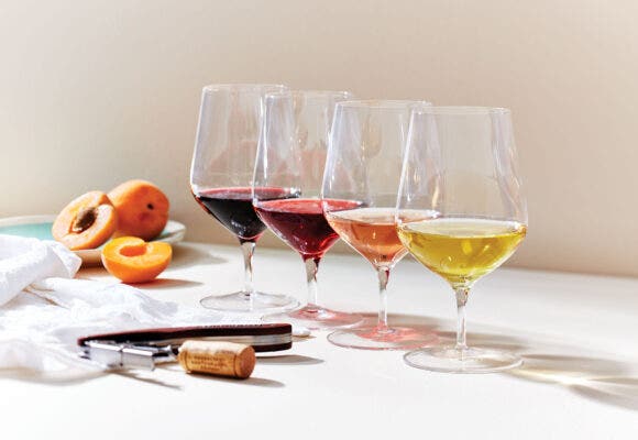 Wine glasses