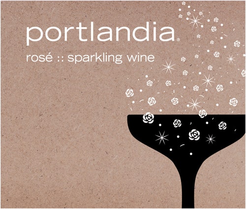 Portlandia NV Sparkling Rosé Syrah (Columbia Valley (WA))